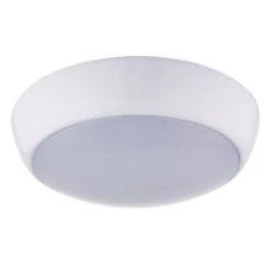 LAP Amazon LED Bathroom Ceiling Light with Microwave Sensor Gloss White 16W 1200lm