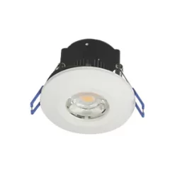 Robus Triumph Activate Fixed Fire Rated LED Downlight White 6W 560lm