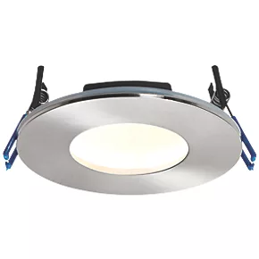 LAP IndoPro Fixed Fire Rated LED Downlight Satin Nickel 9W 450lm 3 LAP IndoPro Fixed Fire Rated LED Downlight Satin Nickel 9W 450lm