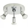 Sasha Round 3-Light Spotlight Chrome 2 Sasha Round 3-Light Spotlight Chrome -Indoor Lighting Sales Store 9028V P