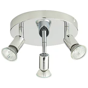 Sasha Round 3-Light Spotlight Chrome 3 Sasha Round 3-Light Spotlight Chrome