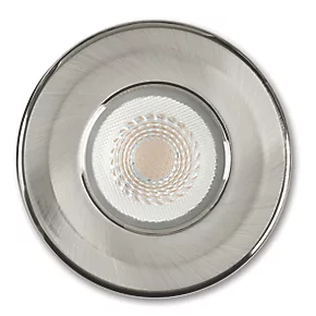 Collingwood H2 Lite 500 Fixed Fire Rated LED Downlight Brushed Steel 5W 500lm 4 Collingwood H2 Lite 500 Fixed Fire Rated LED Downlight Brushed Steel 5W 500lm - Image 2