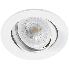 Sylvania SylSpot Adjustable LED Downlight White 5.5W 345lm 3 Sylvania SylSpot Adjustable LED Downlight White 5.5W 345lm