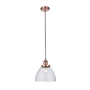 Quay Design Karlson Industrial Pendant Aged Copper 4 Quay Design Karlson Industrial Pendant Aged Copper - Image 2