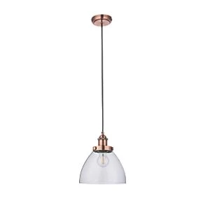 Quay Design Karlson Industrial Pendant Aged Copper 5 Quay Design Karlson Industrial Pendant Aged Copper - Image 3