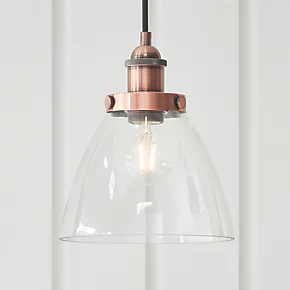 Quay Design Karlson Industrial Pendant Aged Copper 3 Quay Design Karlson Industrial Pendant Aged Copper