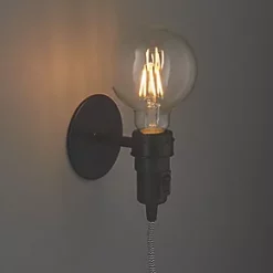 Quay Design Amos Wall Light Matt Black