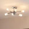 Quay Design Olivia LED 6-Light Semi-Flush Ceiling Light Chrome 12W 200lm 1 Quay Design Olivia LED 6-Light Semi-Flush Ceiling Light Chrome 12W 200lm -Indoor Lighting Sales Store 960VH P