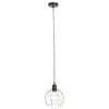 4lite Decorative Pendant Cage Black 2 4lite Decorative Pendant Cage Black -Indoor Lighting Sales Store 961TV P