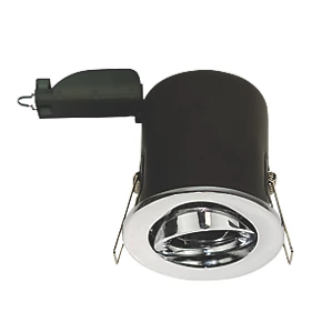 LAP Adjustable Fire Rated Downlight Polished Chrome 3 LAP Adjustable Fire Rated Downlight Polished Chrome