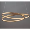 Quay Design Hoops LED Ceiling Pendant Light Gold Leaf 32W 1400lm 2 Quay Design Hoops LED Ceiling Pendant Light Gold Leaf 32W 1400lm -Indoor Lighting Sales Store 967VG P
