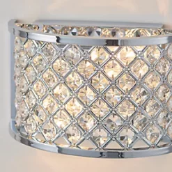 Quay Design Christina Wall Light Chrome 12 Quay Design Christina Wall Light Chrome -Indoor Lighting Sales Store 970VG A4