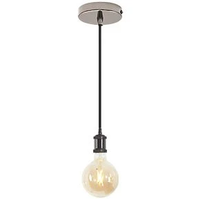 4lite WiZ Connected LED G125 Smart Pendant Light Blackened Silver 6.5W 720lm 3 4lite WiZ Connected LED G125 Smart Pendant Light Blackened Silver 6.5W 720lm