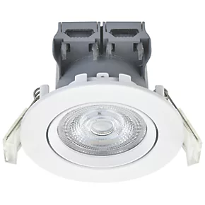 LAP Adjustable LED Downlight White 5W 370lm 3 LAP Adjustable LED Downlight White 5W 370lm