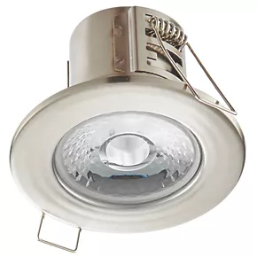 LAP Cosmoseco Fixed Fire Rated LED Downlight Satin Nickel 5.8W 450lm 10 Pack 7 LAP Cosmoseco Fixed Fire Rated LED Downlight Satin Nickel 5.8W 450lm 10 Pack - Image 5