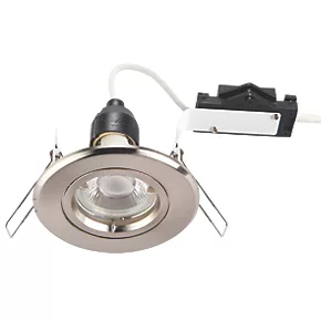 LAP Cast Fixed Downlight Satin Nickel 3 LAP Cast Fixed Downlight Satin Nickel