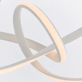 Quay Design Paradigm LED Pendant Light Matt White 31W 2400lm 5 Quay Design Paradigm LED Pendant Light Matt White 31W 2400lm - Image 3