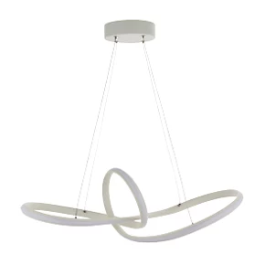 Quay Design Paradigm LED Pendant Light Matt White 31W 2400lm 7 Quay Design Paradigm LED Pendant Light Matt White 31W 2400lm - Image 5